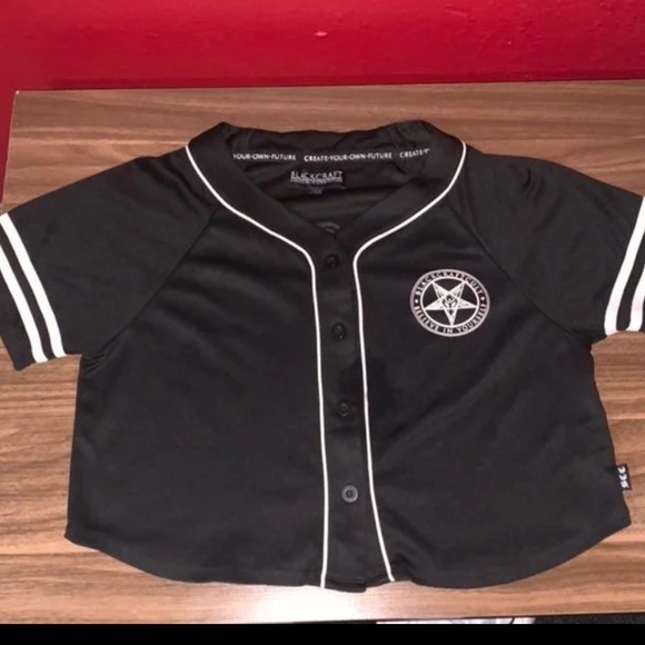 Black Craft Jersey crop - Picture 2 of 5